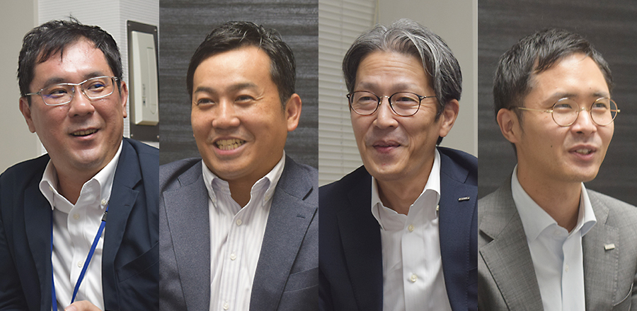 安江様・西山様・甲斐様・金子様画像