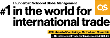 #1 in the world for international trade